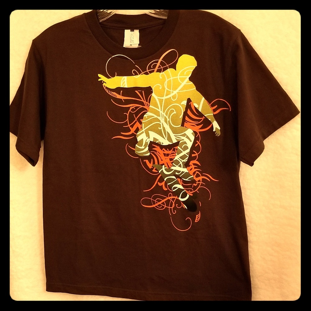 Boys Skateboarding T-Shirt